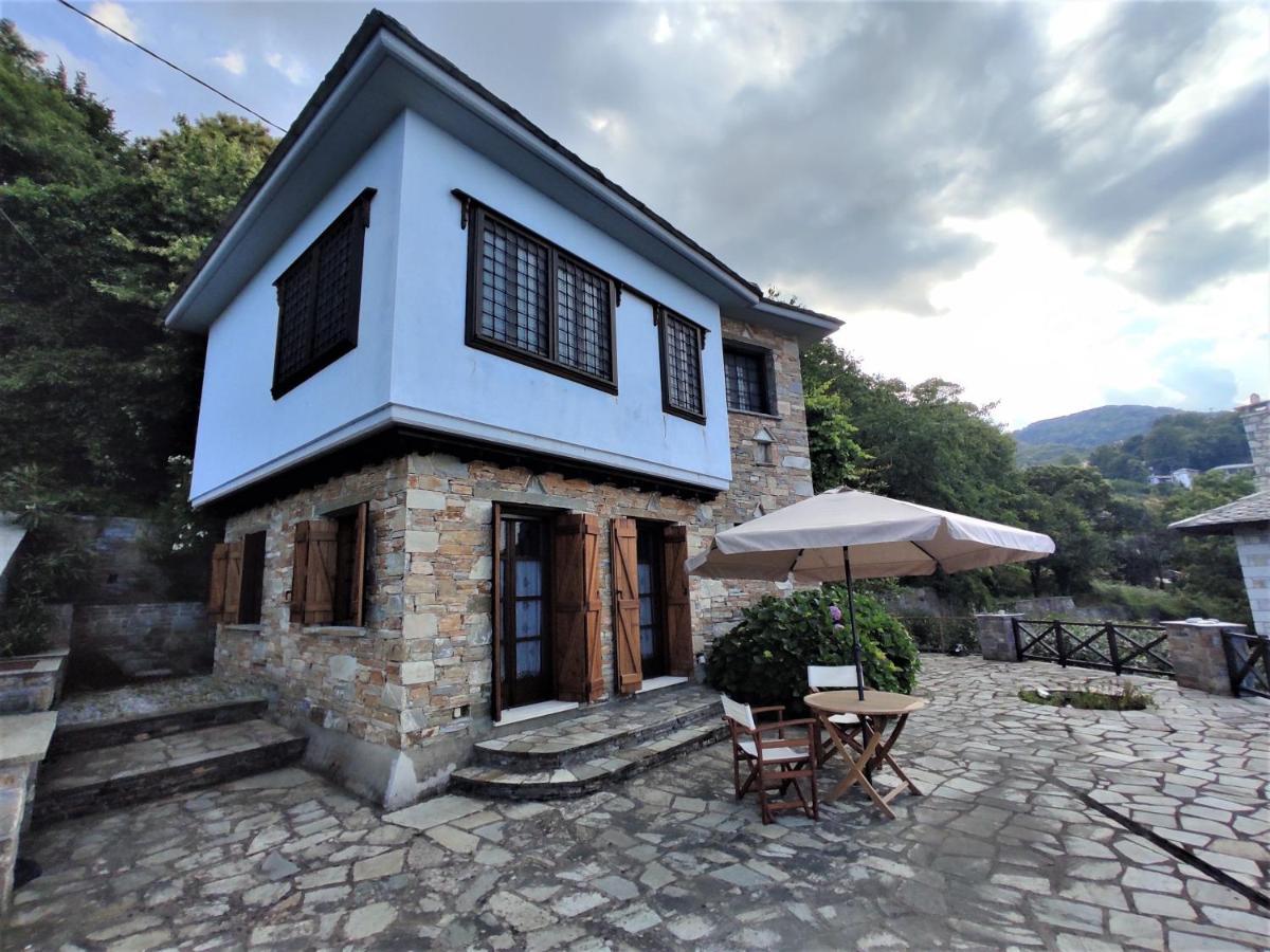 Вилла Cozy Blue Stone House With A Great Sea View. Цагарада Экстерьер фото